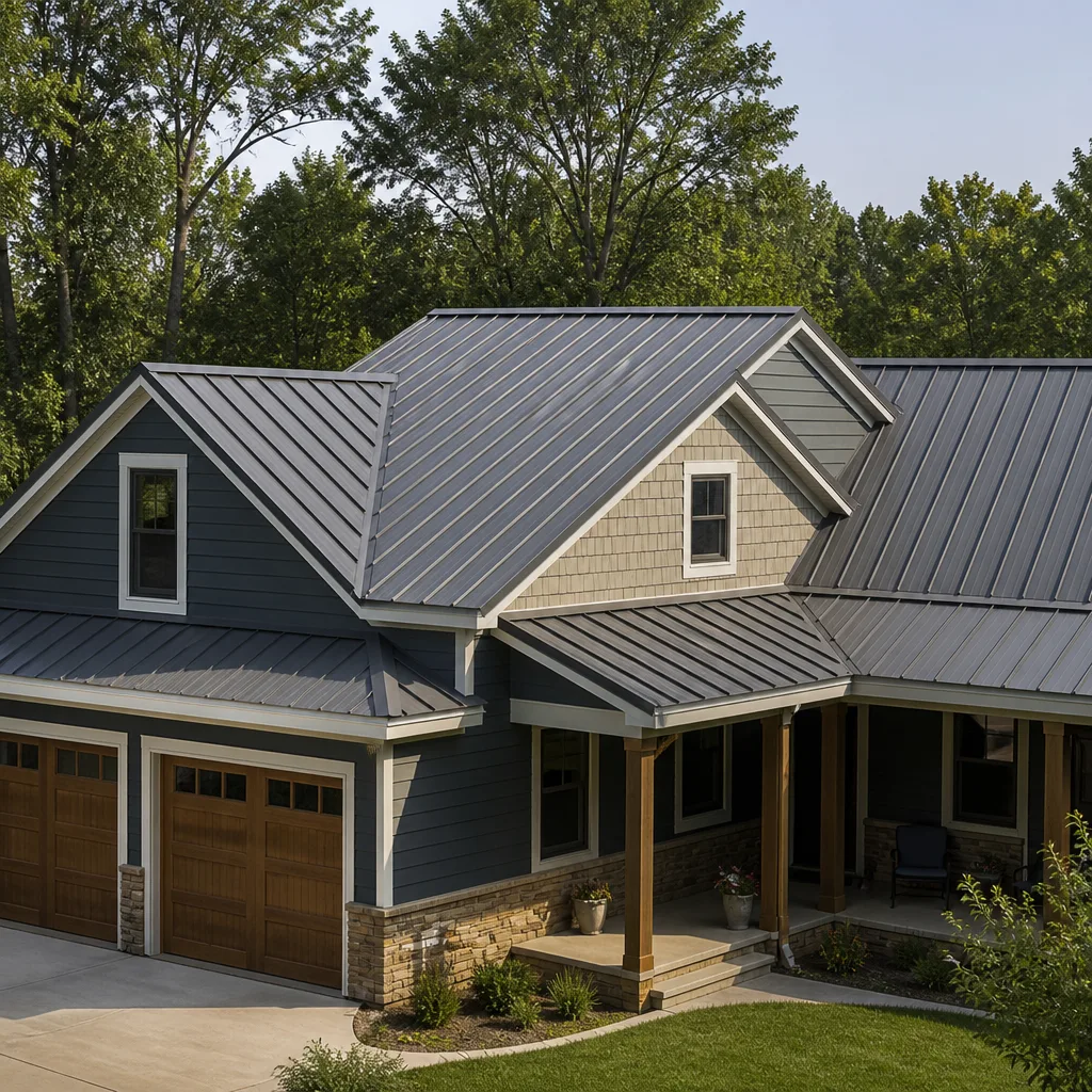 Metal roofing